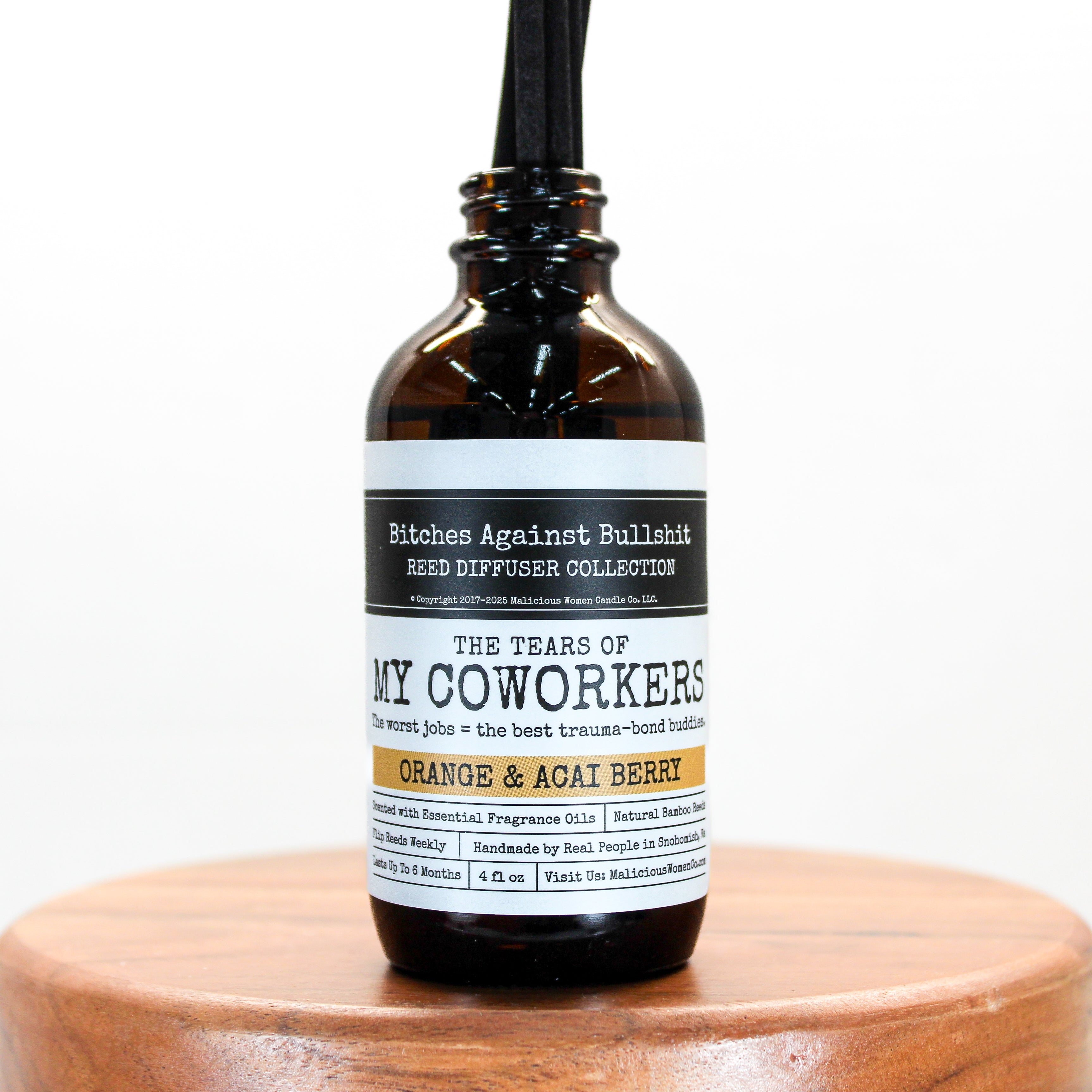Diffuse It! 4 oz Reed Diffuser - Gift Boxed - Malicious Women Co. - Reed Diffuser